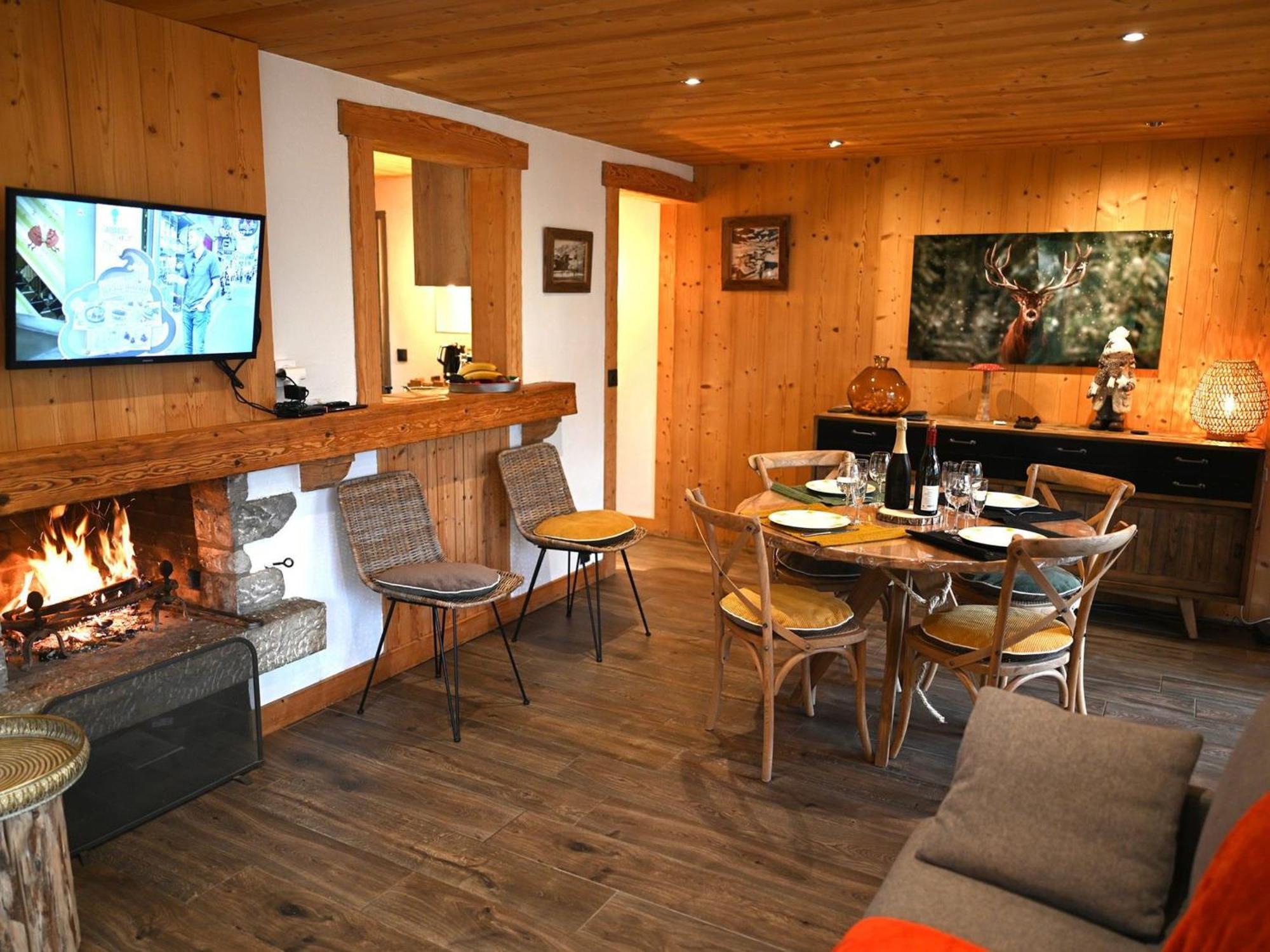 Appartement 2 Chambres Proche Pistes Avec Balcon Et Parking - Fr-1-459-181 La Clusaz Kültér fotó